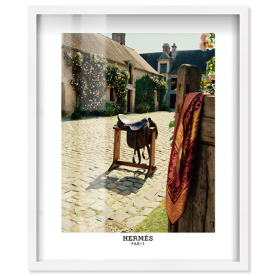 «Timeless Craftsmanship Shadowbox Print Glam» par Notoriart, cadre blanc, 20 x 24