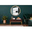 Huldar Glass Flat Wall Mirror