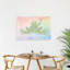 Rainbow Frog, signe de paix, art mural coloré-129005530