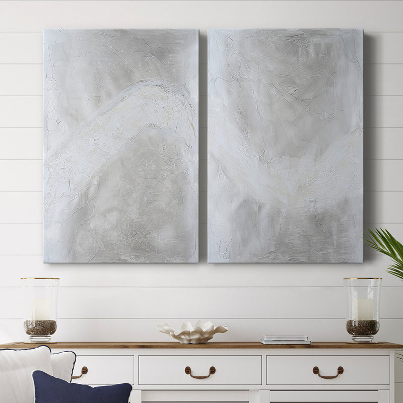 Snowdrift I-Premium Gallery Wrapped Canvas -Ready to Hang, 18" H x 12" W