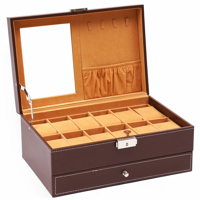 Boîte à bijoux avec miroir