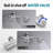 Double Shower Head with Built-in Valve, High Pressure 8 Setting Dual Shower Head Design-88499557