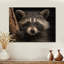 Curious Raccoon III sur impression sur bois-235015860
