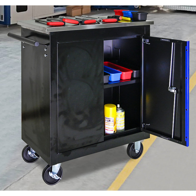 Armoire de rangement verrouillable pour outils pour garage d'atelier