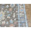 Tapis oriental brun Oushak coloré brun chocolat noué à la main 8 x 9 pi 8 po G10957