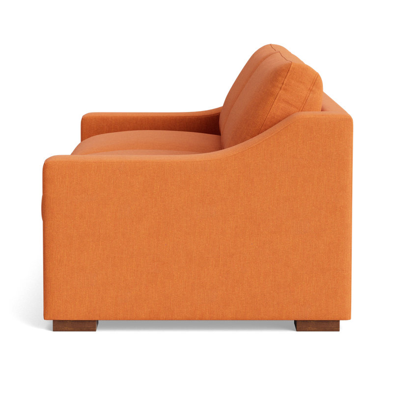Lucca Sofa (85"), Performance Weave - Carrot