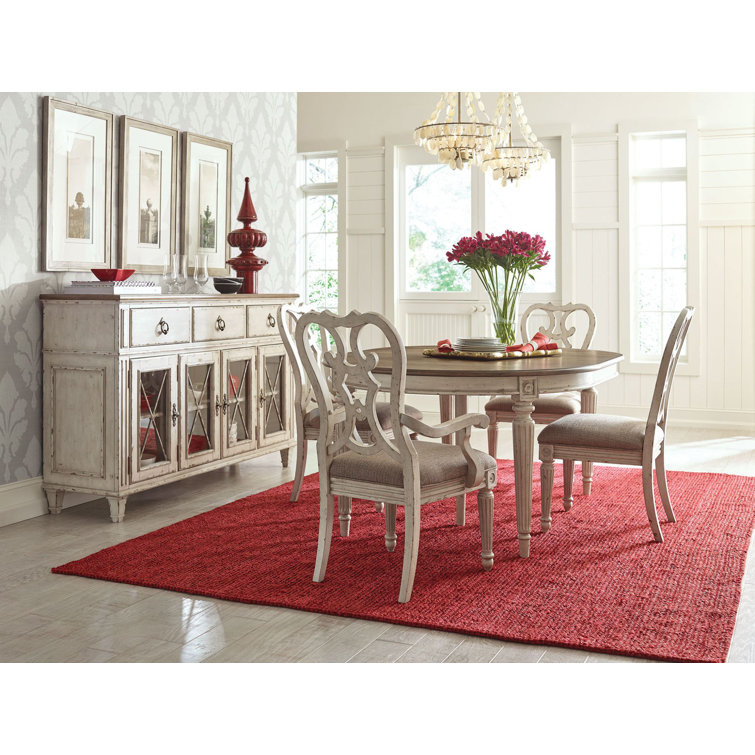 Ismael 6 - Person Extendable Four Leg Dining Set
