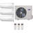 Carrier 24000 BTU Ductless Mini Split Air Conditioner for 1 Square Feet with Heater and Remote Included
