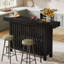 Unité de bar 63 po Modern Black