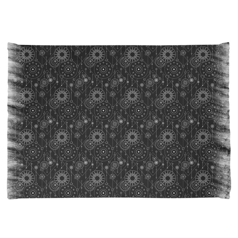 Tapis astrologie area black Mcguigan, Oui