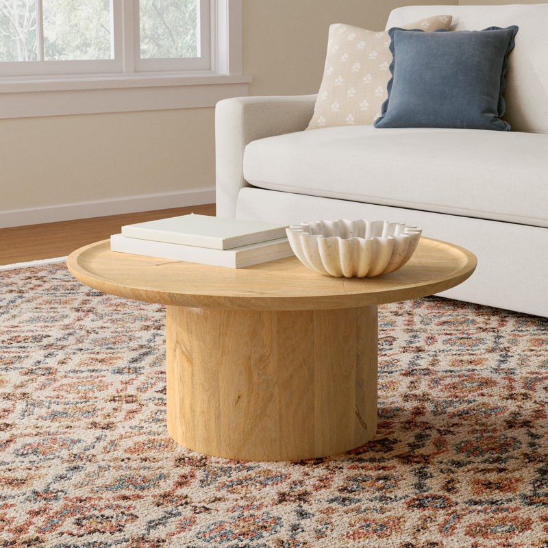 Ardo Solid Wood Coffee Table, Natural