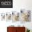 Floral Study  Series  CV  -Set Of 3 Framed Giclee Prints -Ready to Hang-103007048