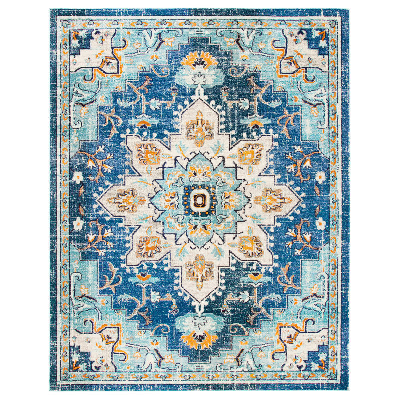 Felty Oriental Indoor Rug, Rectangle 10' x 14'