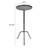Round Sleek Metal Martini Table-93908199