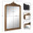 Duenas Rectangle Ornate Wall Mirror