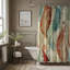 Old Paisley - Rideau de douche Premium-1717319476