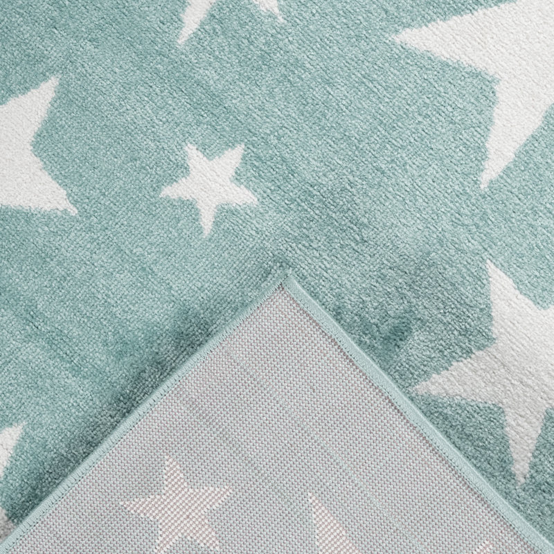 Tapis pour bébé et enfants Libertyville, Rectangle 5 pi 3 po x 7 pi 3 po