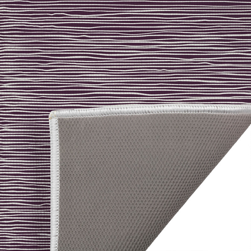 Tapis de toilette rectangulaire absorbant et antidérapant Tess, 34" W x 21" L, Light Blue, Blue