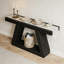 Table de canapé moderne, table de couloir, console, table d'appoint décorative