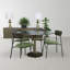 Lampe de table en aluminium Zuri