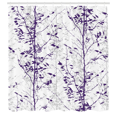 Shower Curtain with Hooks Included