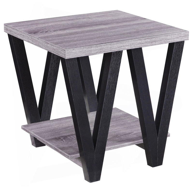Grey Angled Leg Table_Coffee Table