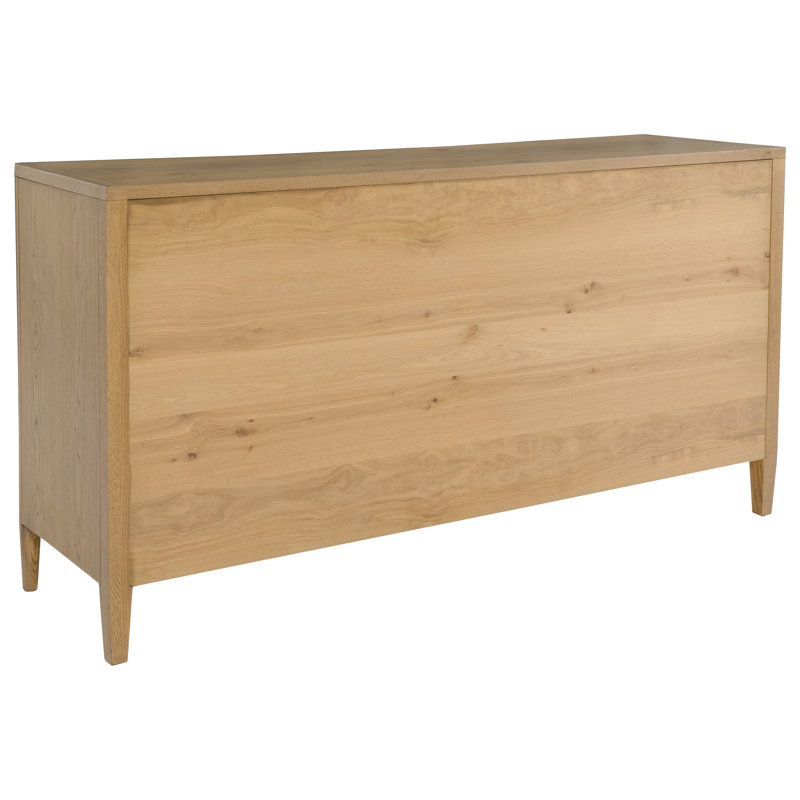Maxwell 7 - Drawer Solid Wood Dresser, Sunlit Oak