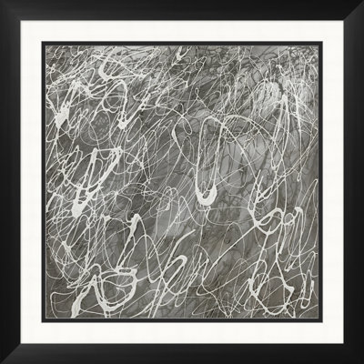 Gray Expressionism 2 Print