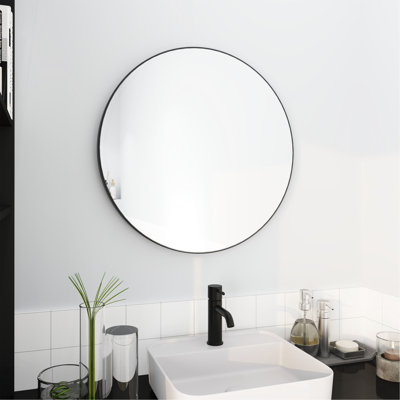 Grand miroir circulaire 24 po