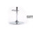 Modern PU Leather Swivel Adjustable Barstool with Hollow Back and Arms, Upholstered Airlift Counter Height Bar Chair for Kitchen Dining-115227952-121522605