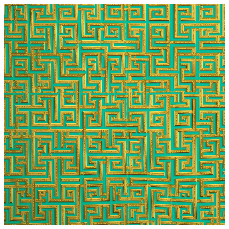 Édredon Intricate Maze, Lit simple