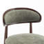 Chaise d'appoint rembourrée en bois massif-342170769