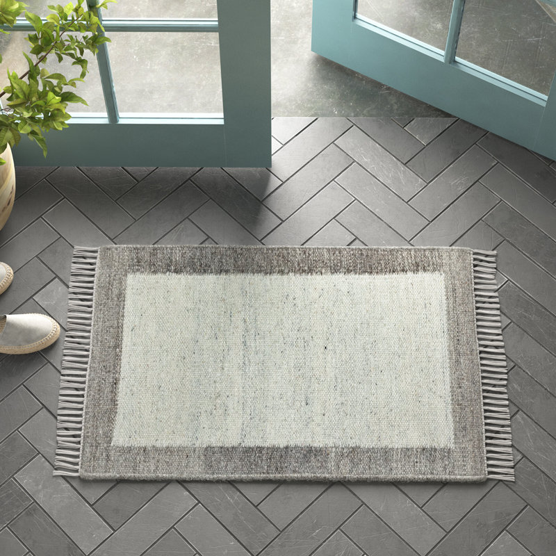 Kaylee Hand Tufted Wool Area Rug, Rectangle 3' x 5'