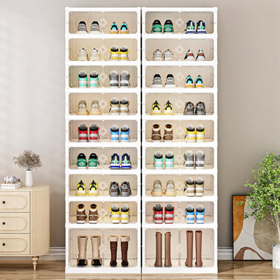 18 Pair Shoe Rack