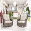 Chaise de patio pivotante avec coussins Merryman-93558221