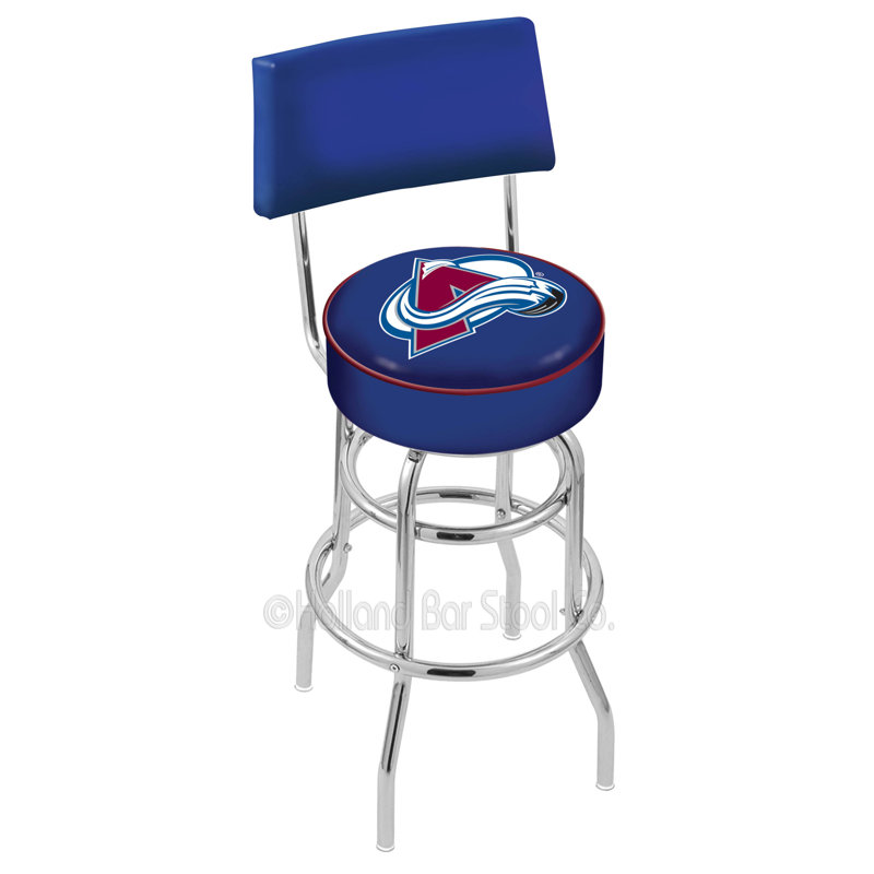 NHL 30" Swivel Bar Stool - Colorado Avalanche, Colorado Avalanche