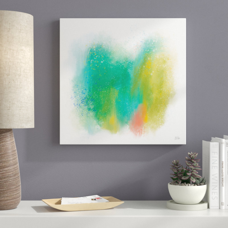 Colour Full by Melissa Averinos - No Frame Painting on Canvas, 51cm H x 51cm W x 3.8cm D