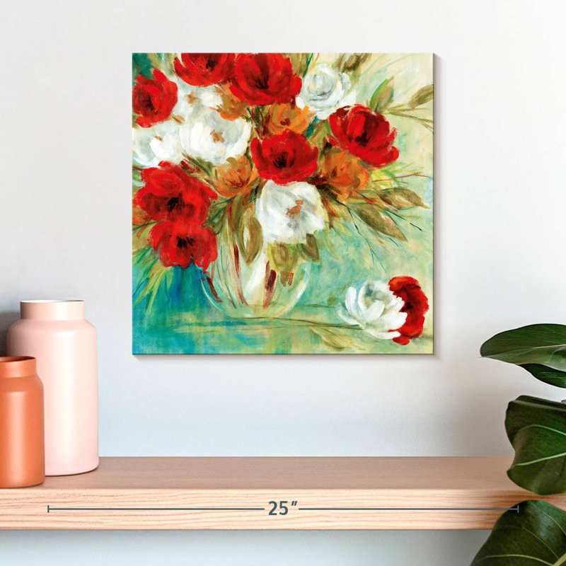 Harnek Summer Vibrant Bouquet I, H 16 po x l 16 po