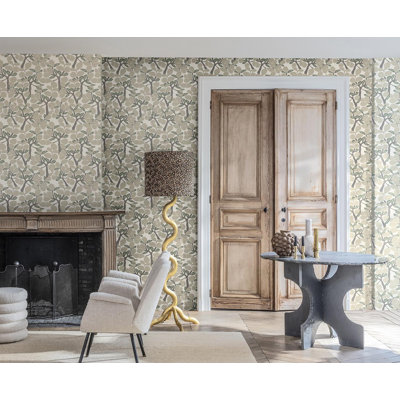 Double rouleau floral Dhane