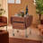 Foldable Mobile Solid Wood Coffee Table