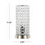 Lustre en métal de 11 po - ensemble de 2