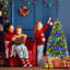 Lighted Artificial Fir Christmas Tree-1849186499