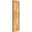 TimberCraft 5 3/8 "encadré avec panneaux n-lattes avec Z-Bar, cèdre rouge de l'Ouest-36420937-36420911