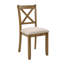 Ensemble de 4 chaises de salle à manger rembourrées en bois-1902020375-1902020462