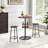 2 - Person Pedestal Dining Set-1604789736