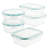 Purely Better™ Glass Food Storage - Set of 5 Containers and 10 Lids