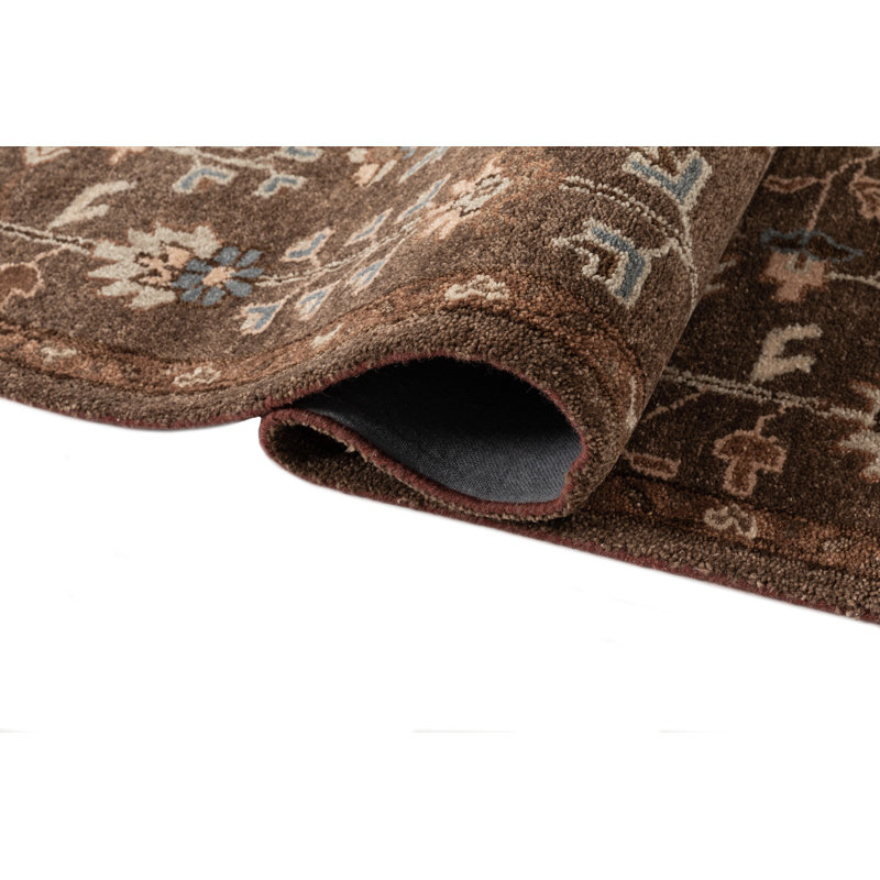 Tapis en laine touffeté à la main Bella, Rectangle 8 pi 9 po x 11 pi 9 po