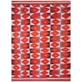 Astounding Lozengoid Medallion Antique Navajo Transitional Period-Beeldlei Rug
