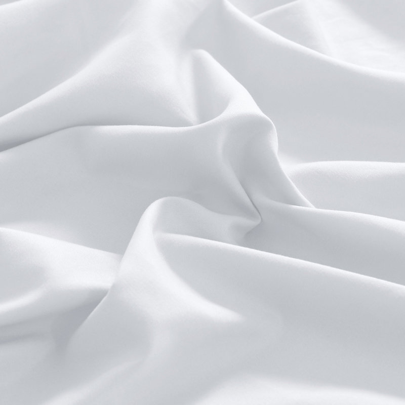 Wayfair Basics® 1800 Series Soft Microfiber Single Flat Sheet, Full Flat Sheet, White
