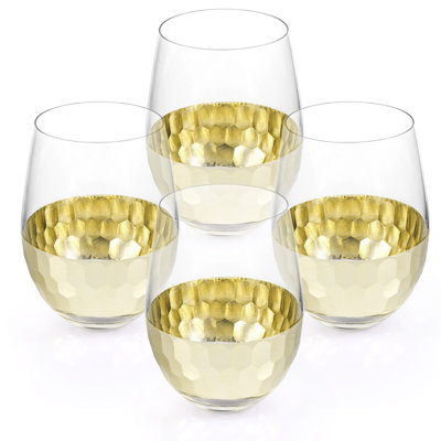 4 Piece 237ml Wine Glass Set